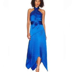 AMUR Dixon Halter Dress
